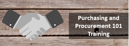 Purchasing and Procurement 101:Required training for Procurement and Contract Professionals who work pre-award for Washington State.