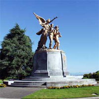 winged victory monument